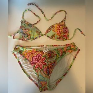 Escada sport swimsuit bikini size 38